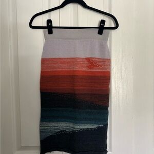 Anthropologie Multicolor Pencil Skirt